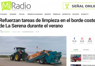Nuestras maquinas son noticia en un diario digital de Chile